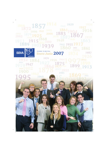 Thumbnail Banco Bilbao Vizcaya Argentaria Quarterly Report 2007-q2
