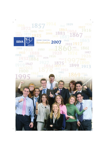 Thumbnail Banco Bilbao Vizcaya Argentaria Quarterly Report 2007-q4