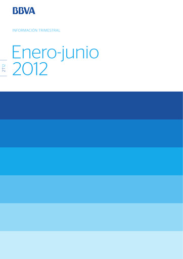Thumbnail Banco Bilbao Vizcaya Argentaria Quarterly Report 2012-q2