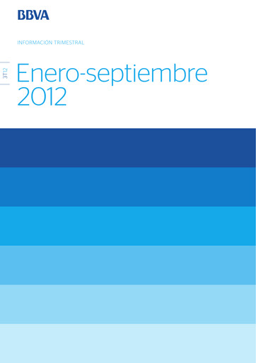 Thumbnail Banco Bilbao Vizcaya Argentaria Quarterly Report 2012-q3