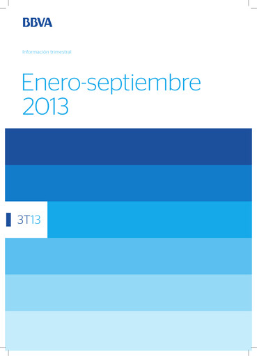 Thumbnail Banco Bilbao Vizcaya Argentaria Quarterly Report 2013-q3