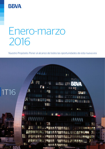 Thumbnail Banco Bilbao Vizcaya Argentaria Quarterly Report 2016-q1