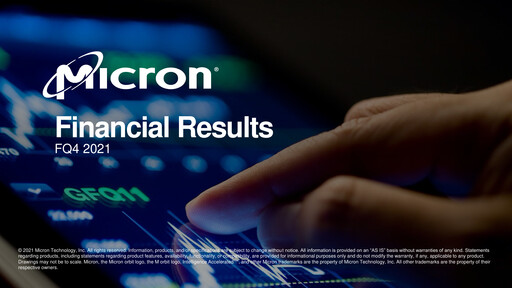 Thumbnail Micron Technology Quarterly Report 2021-q4