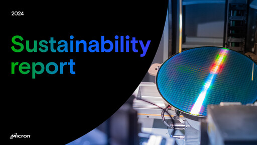Thumbnail Micron Technology Sustainability Report 2024