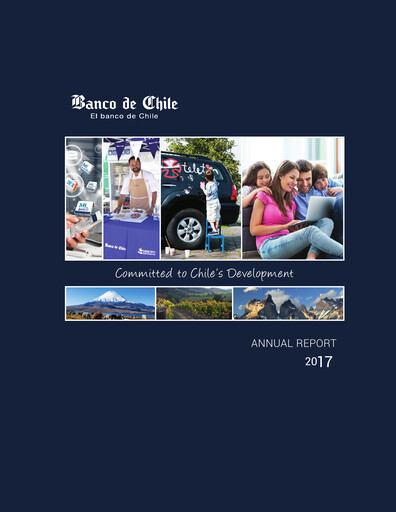 Miniature Banco de Chile
 Rapport annuel 2017