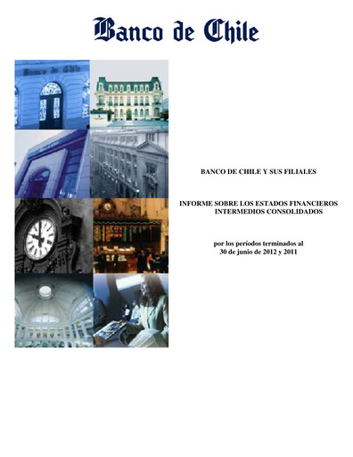 Thumbnail Banco de Chile
 Financial Statement 2012-h1