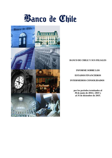 Thumbnail Banco de Chile
 Financial Statement 2016-h1