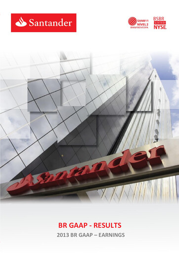 Thumbnail Banco Santander Brasil Quarterly Report 2013-q4