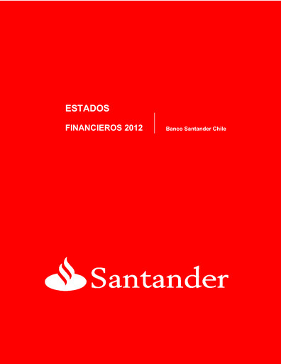 Thumbnail Banco Santander-Chile Financial Statement 2012