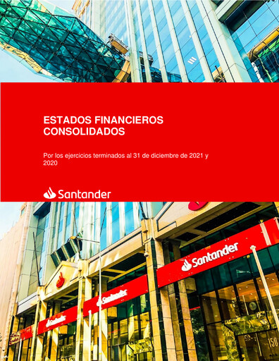 Thumbnail Banco Santander-Chile Financial Statement 2021