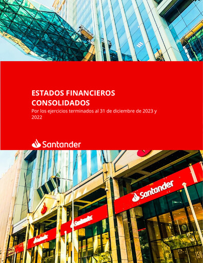Miniature Banco Santander-Chile Bilan financier 2023