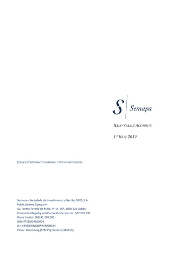 Thumbnail Semapa Half-year Report 2019-h1