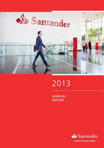 Thumbnail Santander Annual Report 2013