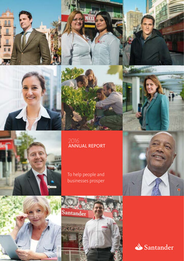 Thumbnail Santander Annual Report 2016