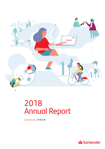 Thumbnail Santander Annual Report 2018
