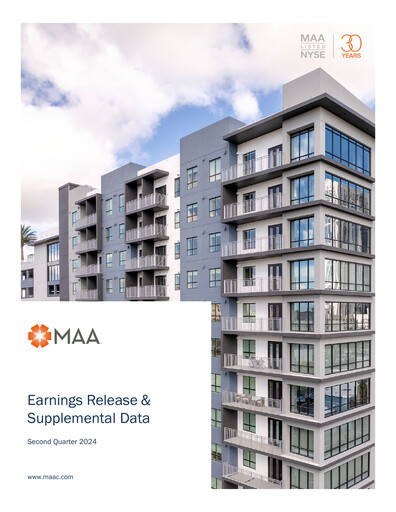 Thumbnail Mid-America Apartment Communities Quarterly Report 2024-q2