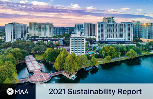 Miniature Mid-America Apartment Communities Rapport de durabilité 2021