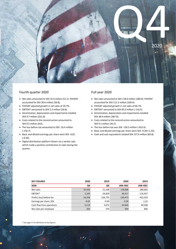 Thumbnail Starbreeze Quarterly Report 2020-q4