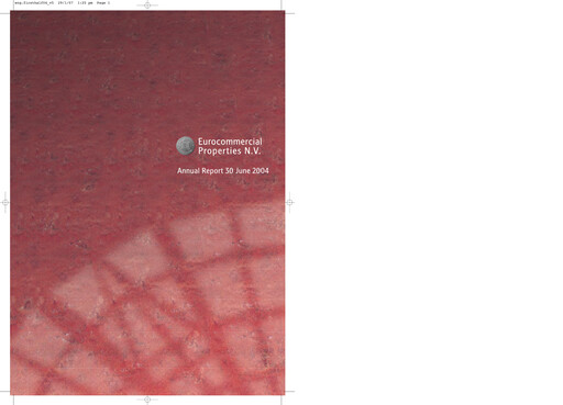 Thumbnail Eurocommercial Properties Annual Report 2003-2004