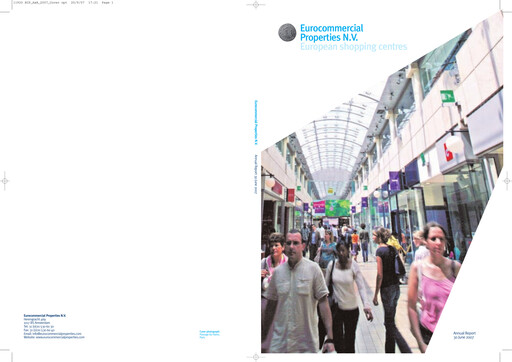 Thumbnail Eurocommercial Properties Annual Report 2006-2007