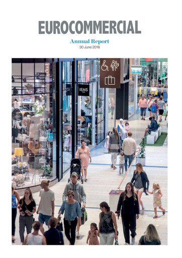 Thumbnail Eurocommercial Properties Annual Report 2017-2018