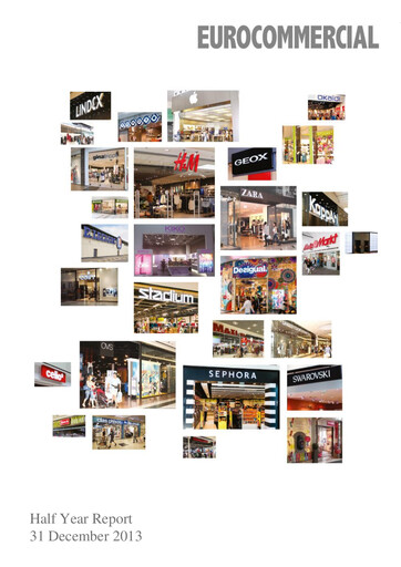 Thumbnail Eurocommercial Properties Half-year Report 2013-2014-h1