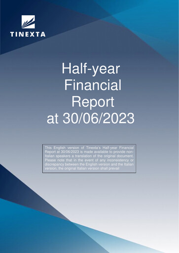 Thumbnail Tinexta Half-year Report 2023