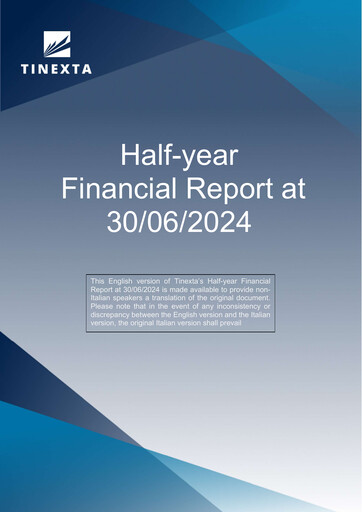 Thumbnail Tinexta Half-year Report 2024
