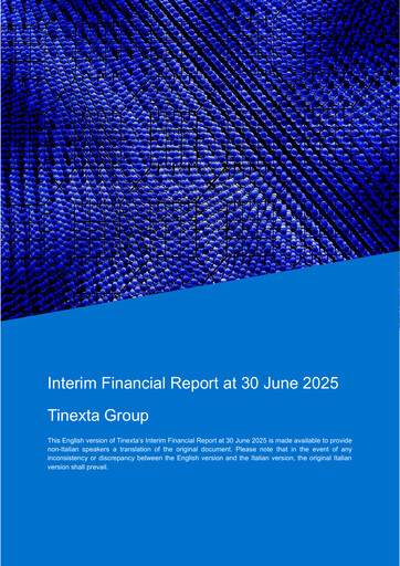 Thumbnail Tinexta Half-year Report 2025