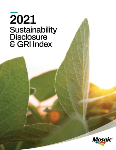 Thumbnail The Mosaic Company Sustainability Report 2021