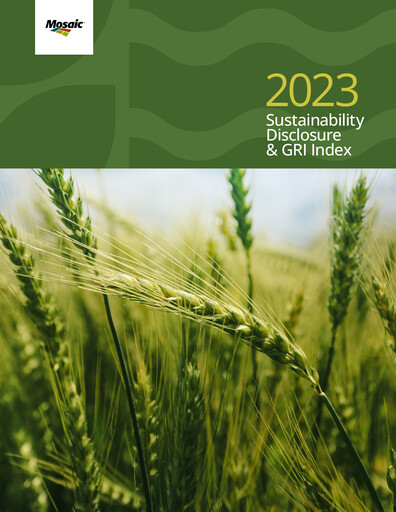 Thumbnail The Mosaic Company Sustainability Report 2023