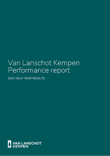 Thumbnail Van Lanschot Kempen Half-year Report 2021-h1