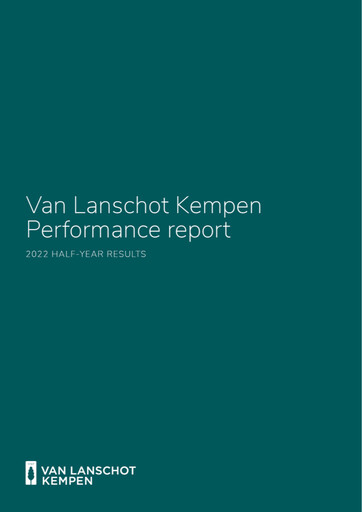 Thumbnail Van Lanschot Kempen Half-year Report 2022-h1
