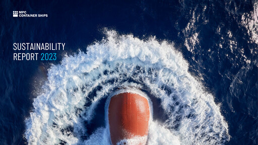 Thumbnail MPC Container Ships Sustainability Report 2023