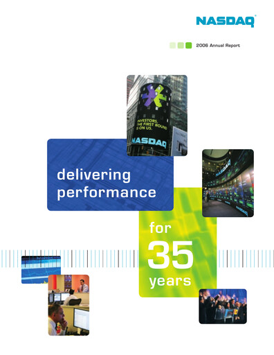 Vorschaubild Nasdaq Jahresbericht 2006