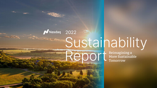 Vorschaubild Nasdaq Nachhaltigkeitsbericht 2022