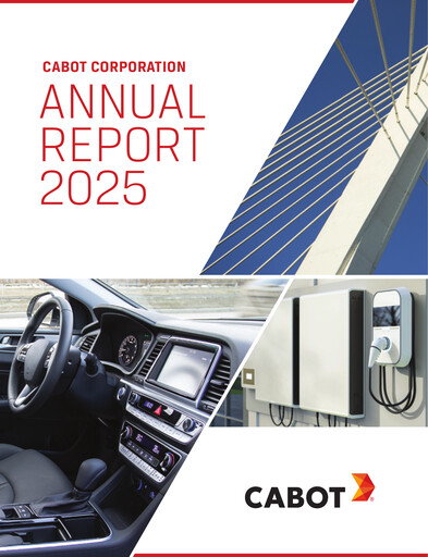 Thumbnail Cabot Corporation
 Annual Report 2025