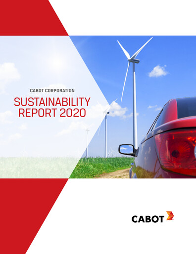 Thumbnail Cabot Corporation
 Sustainability Report 2020