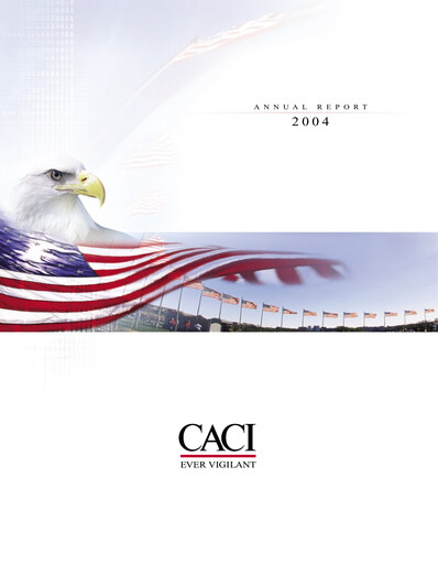 Miniature CACI International Inc Rapport annuel 2004
