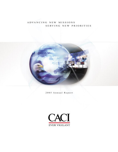 Miniature CACI International Inc Rapport annuel 2005