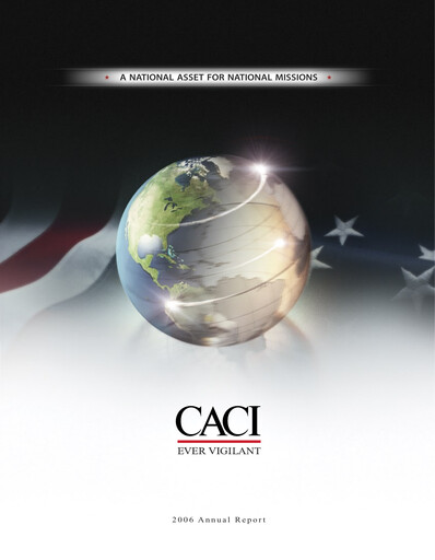 Miniature CACI International Inc Rapport annuel 2006