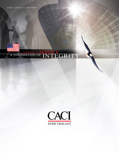 Miniature CACI International Inc Rapport annuel 2008