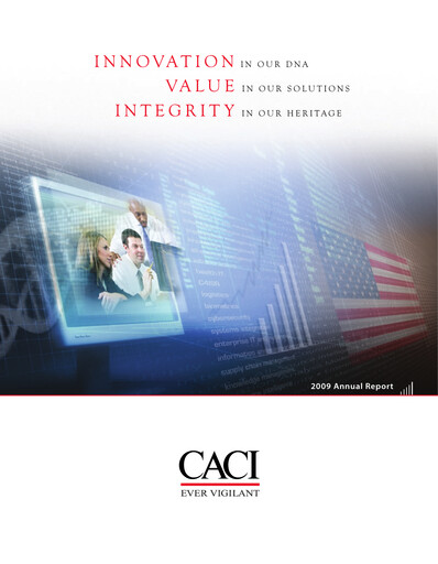 Miniature CACI International Inc Rapport annuel 2009