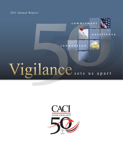Miniature CACI International Inc Rapport annuel 2011