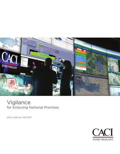Miniature CACI International Inc Rapport annuel 2016