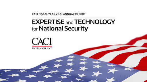 Miniature CACI International Inc Rapport annuel 2023
