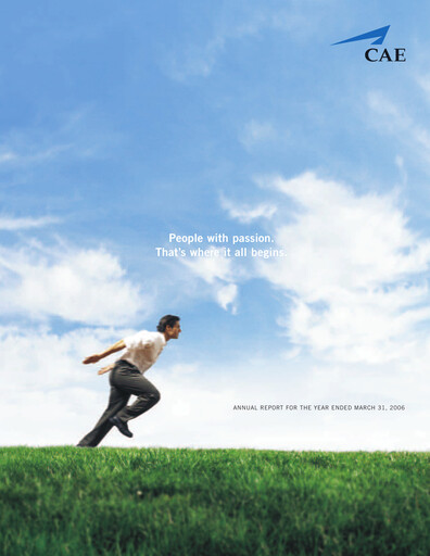 Thumbnail CAE Annual Report 2006