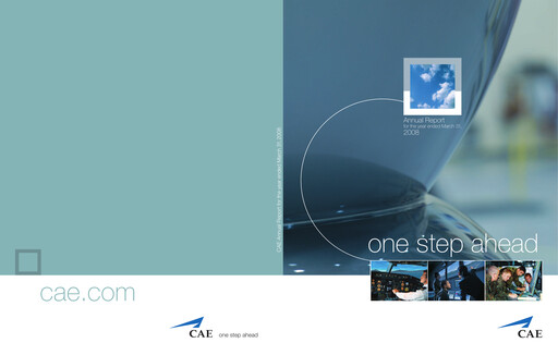 Thumbnail CAE Annual Report 2008