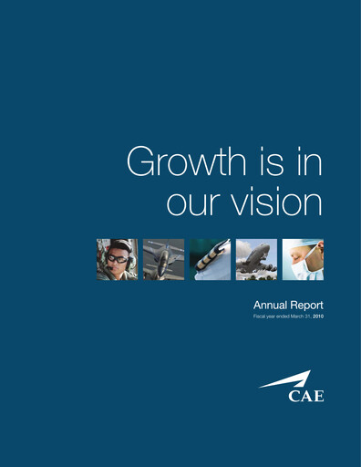 Thumbnail CAE Annual Report 2010