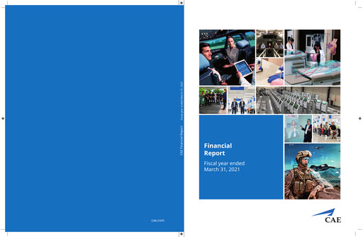 Thumbnail CAE Annual Report 2021